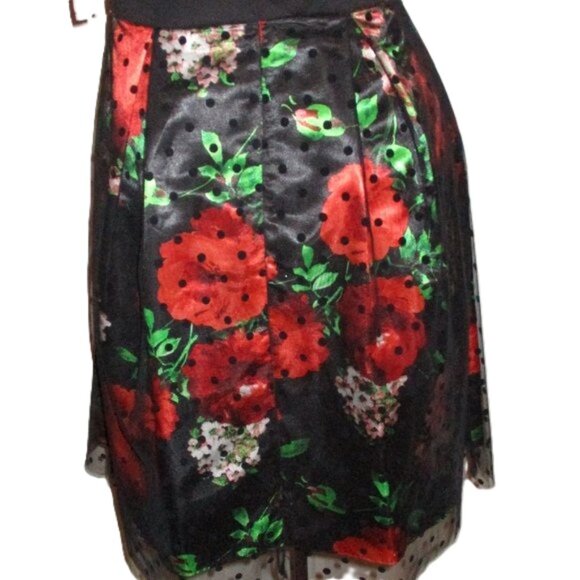 S D Collection Satin Dress - Picture 7 of 14